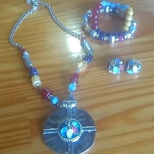 4 piece jewelry set